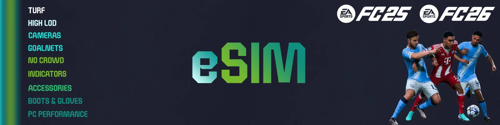 Mods de EA SPORTS FC: o diretório da FC Tools Hub